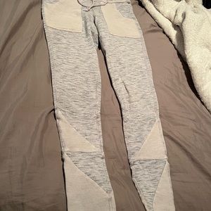 Free People heather grey/cream color